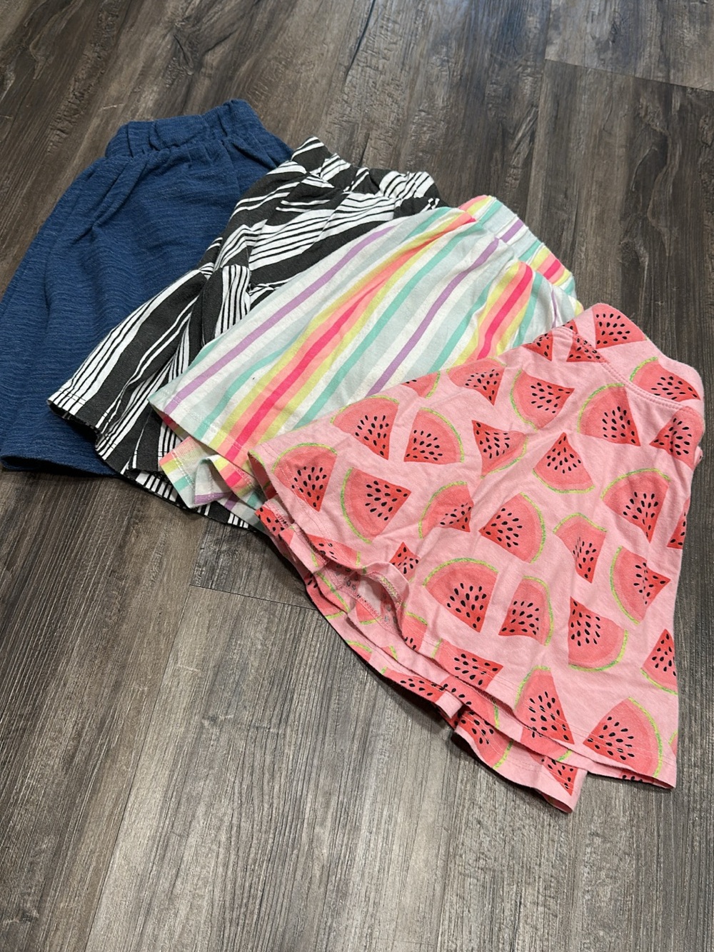 Girls' Pink Watermelon Print Skirt - Unbranded